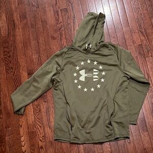 Under Armour Olive Green Hoodie